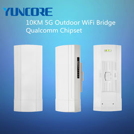 Trung Quốc Cầu nối không dây AC900 10KM PTP / PTMP WiFi CPE với màn hình LED - Model CPE890D-P24 nhà cung cấp